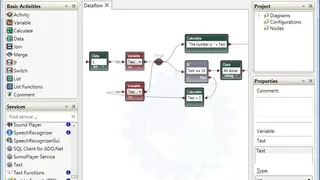 Microsoft Visual Programming Language screenshot