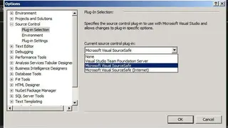 Microsoft Visual SourceSafe screenshot