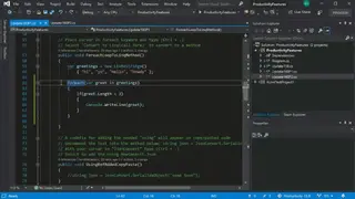 Microsoft Visual Studio screenshot