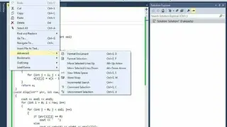 Microsoft Visual Studio Express screenshot
