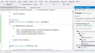 Microsoft Visual Studio Express screenshot