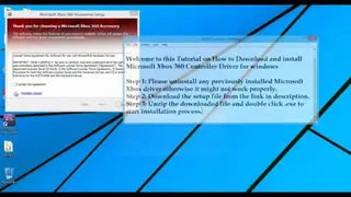 Microsoft Xbox 360 Controller Driver screenshot