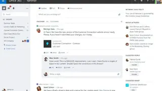 Microsoft Yammer screenshot