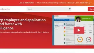 MicroStrategy Enterprise Analytics screenshot