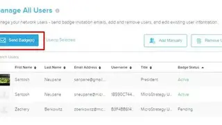 Microstrategy Usher screenshot