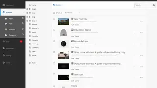 Microweber screenshot