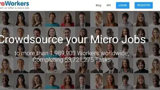Microworkers screenshot