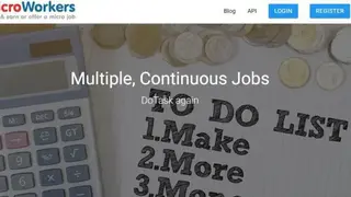 Microworkers screenshot