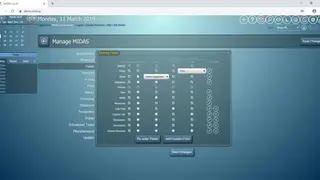 MIDAS screenshot