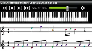 Midi Sheet Music screenshot