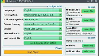 Midica screenshot