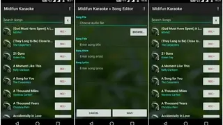 Midifun Karaoke screenshot