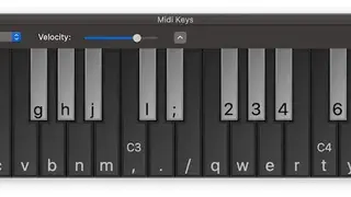 MidiKeys screenshot