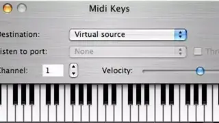 MidiKeys screenshot