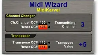 MidiTransposer screenshot