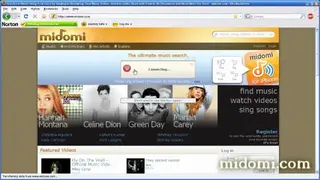 Midomi screenshot