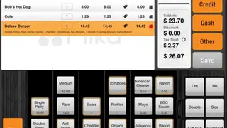 Mika POS screenshot