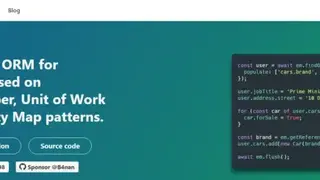 MikroORM screenshot