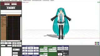 MikuMikuDance screenshot