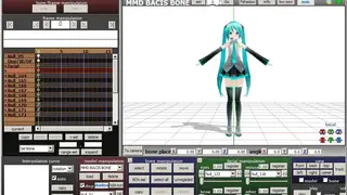 MikuMikuDance screenshot