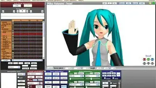MikuMikuDance screenshot