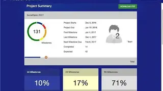 Milestone Planner screenshot