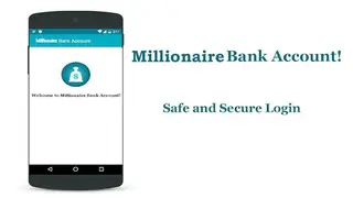 Millionaire Fake Bank Account screenshot