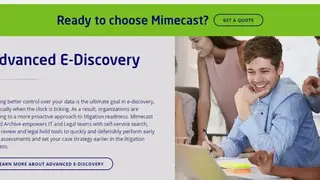 Mimecast Cloud Archive screenshot