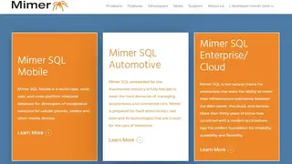 Mimer SQL screenshot