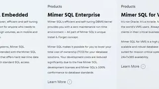 Mimer SQL screenshot