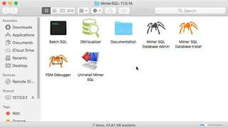 Mimer SQL screenshot