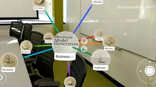 Mind Map AR, Augmented Reality ARCore Mind Mapping screenshot