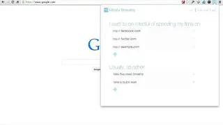 Mindful Browsing screenshot