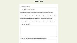 Mindful Eating App screenshot