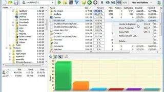 MindGems Folder Size screenshot