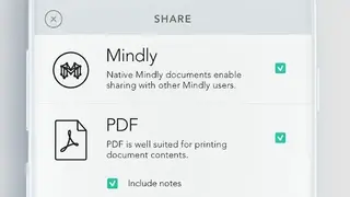 Mindly (mind mapping) screenshot
