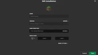Minecraft Launcher screenshot
