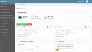 MineOS CRUX screenshot