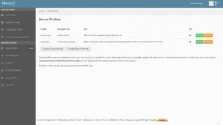 MineOS CRUX screenshot