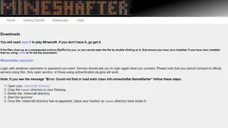 Mineshafter screenshot