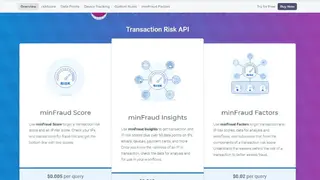 minFraud screenshot