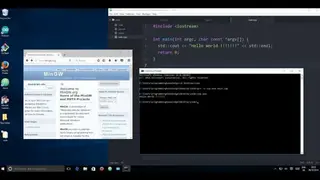 MinGW screenshot