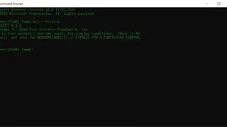 MinGW screenshot