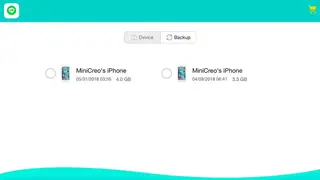 Minicreo iPhone Photo Recovery screenshot