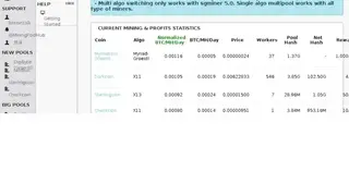 Mining Pool Hub screenshot