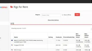 Mining Rig Rentals screenshot