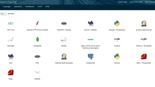 Minishift screenshot