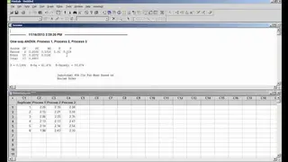 Minitab screenshot