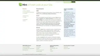 Mint Analytics screenshot