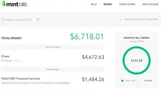 Mint Bills screenshot